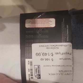 LCW Mağazalarında Satılan Çoraplar