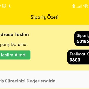 Şok Market Geç Teslimat Ve Saygısız Personel