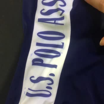 U. S. Polo Assn. Mayonun İlk Giymeyle Yazılarının Bulaşması