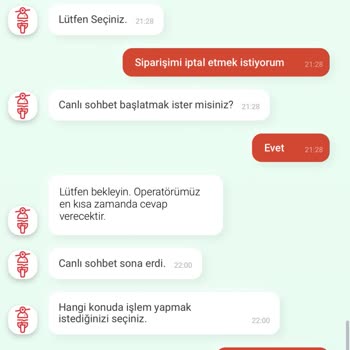 Tıkla Gelsin Canlı Desteğe Ulaşamıyorum