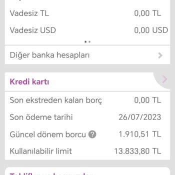 Enpara Ve Kendi Teklif Ettiği Nakit Avansı Vermemesi