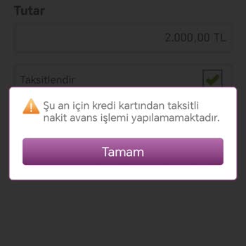 Enpara Ve Kendi Teklif Ettiği Nakit Avansı Vermemesi