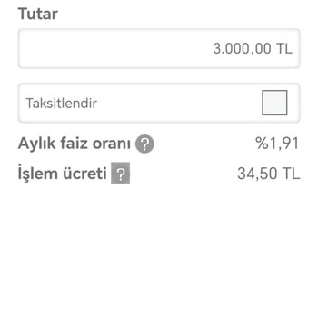 Enpara Ve Kendi Teklif Ettiği Nakit Avansı Vermemesi