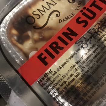 BİM Osmanoğlu Sütlaç Ve Ekler