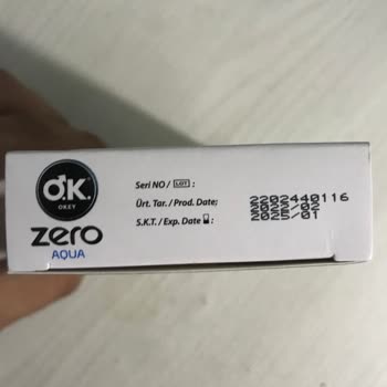 Okey Zero Aqua Prezervatif Yırtılması