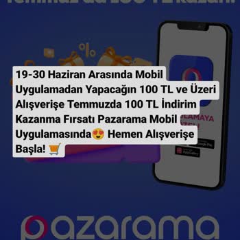Pazarama Kampanya Puanım Yüklenmedi