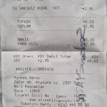 Ali Pehlivanoğlu Markette Ödenmeyen Para Üstü