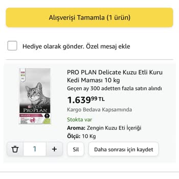 Amazon Sipariş Yanlış Geldi
