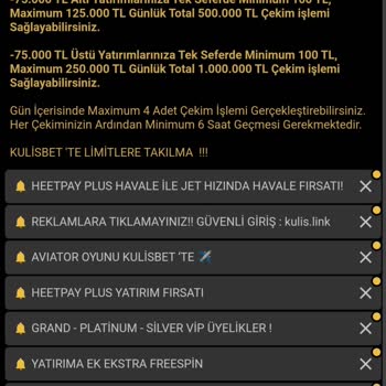 Kulisbet Ödeme Problemi