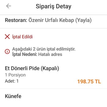 Trendyol Siparişin Satıcı Tarafından İptali Ve Para İadesinin Yapılmaması
