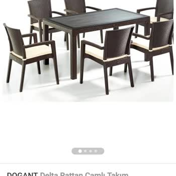 Trendyol Özdoğanlar Mağazası Kalitesiz Masa Sandalye Takımı