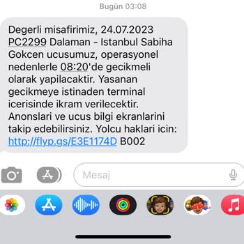 Pegasus Un Saatlerine Asla Güvenmiyorum!