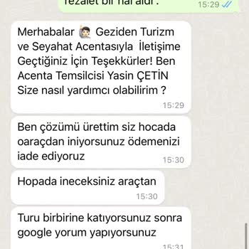 Geziden.com Çok Kötü Firma