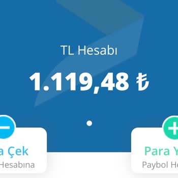 Paybol Hesaptaki Paramı Kullanamıyorum