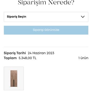 Enza Home 1 Aydır Ürünümü Teslim Etmiyor!