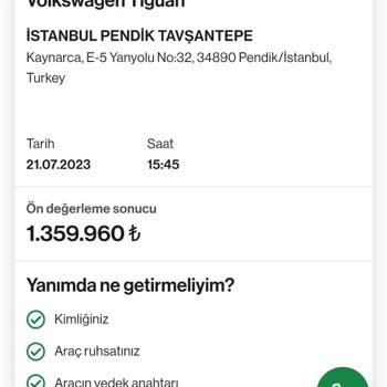 Vavacars Teklif Fiyatının Arkasında Durmaması