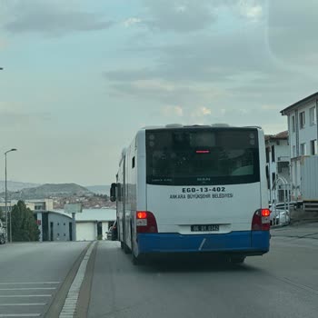 EGO Genel Müdürlüğü Arabama Çarpıp Kaçan 06dy0342