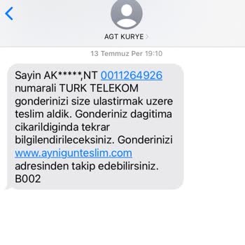 AGT Kargo 10 Gündür Teslim Edilmeyen Ve Yanlış Adres Girilen Kargo