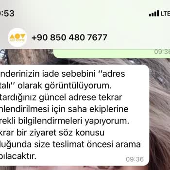 AGT Kargo 10 Gündür Teslim Edilmeyen Ve Yanlış Adres Girilen Kargo