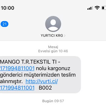 Mango Siparişim 1.5 Ay Gecikti