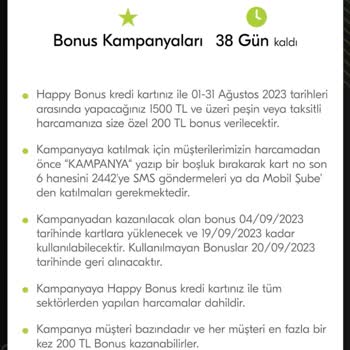 Türkiye Finans Kredi Kartıma Kampanya Puanımı Yüklemiyor