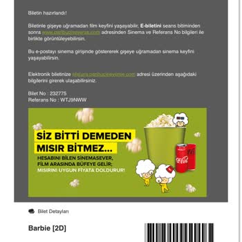 Paribu Cineverse Maltepe Piazza'da Deneyim Sorunu