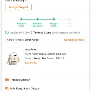 Sürat Kargo Kargo Sorunu Ürün Teslimatı Gecikmesi