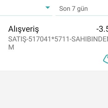 Sahibinden Hesabımdan Yüklü Miktar Para Alındı