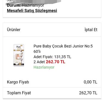 A101 Ürünüm Hala Kargoya Verilmedi