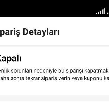 Aliexpress Param Çekildi Sipariş Gözükmüyor