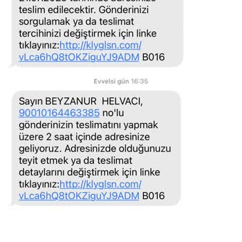 Kolay Gelsin Kargo Ve Pts Kargonun İşini Yapmaması