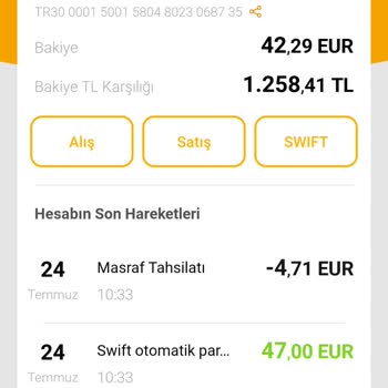 VakıfBank SWİFT Yüksek Masraf Tahsilatı