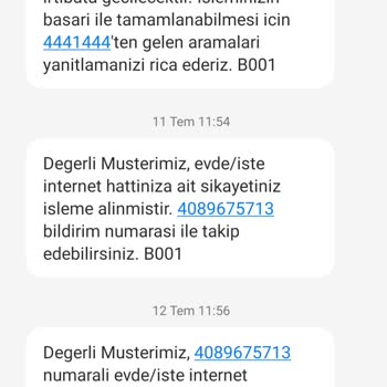 Türk Telekom İnternet Başvurum Sonuçlandırılmadı