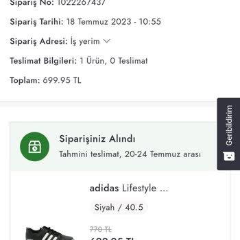 Boyner Siparişim Kargolanmadı Mağdur Edildim