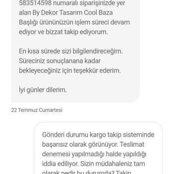 Hepsiburada Müşteri Hizmetleri Yardımcı Olamıyor