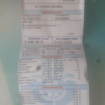 İSKİ Haksız Su Faturası
