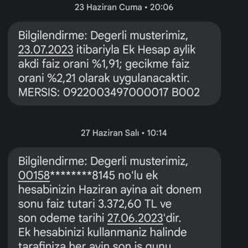 VakıfBank Ek Hesap Faizlerinin Hukuksuz Yükseltilmesi