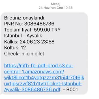 Kamil Koç Ücret İadesi Yapılmadı.