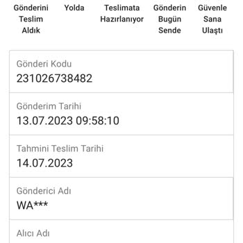 Sendeo Hala Ürün Elime Ulaşmadı!