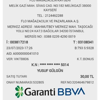 FLO Ayakkabı Hatalı Ödeme Ve Saygısız Davranan Personel