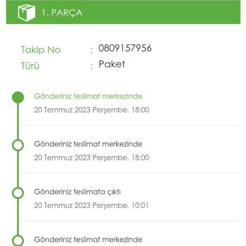 Kolay Gelsin Kargom Ortada Yok