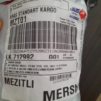 Yeşil Anne Hepsiburada.com'dan Eksik Ürün Gönderildi