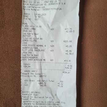 Carrefour SA 'da Yomra Bozuk Somon