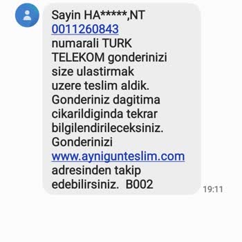 AGT Kurye Eskişehir Teslimat Gecikmesi