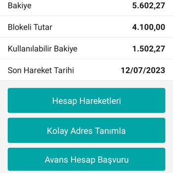 Garanti BBVA Hesap Bakiye Blokesi