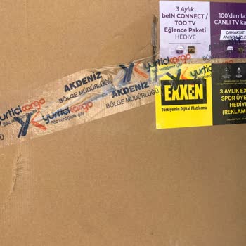 Yurtiçi Kargo Kargodan Kaynaklı Hasarlı Kırık Televizyon