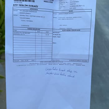 Horoz Lojistik 17 Gündür Kargoyu Şubede Bekletiyor.