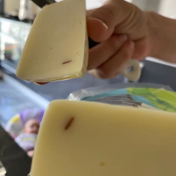 Sütaş Kaşarın İçinden Yabancı Bir Madde Çıktı.