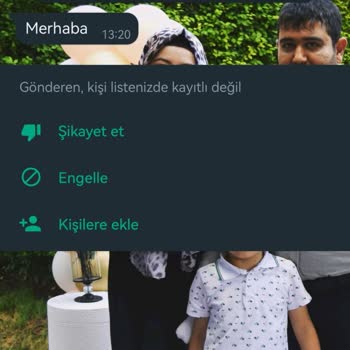 WhatsApp Yabancı Numaradan Mesaj