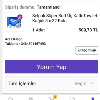 N11 Eczacıbaşımarket Ürünümü Göndermedi
